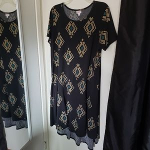 Print LuLaRoe Carly High-Low Dress